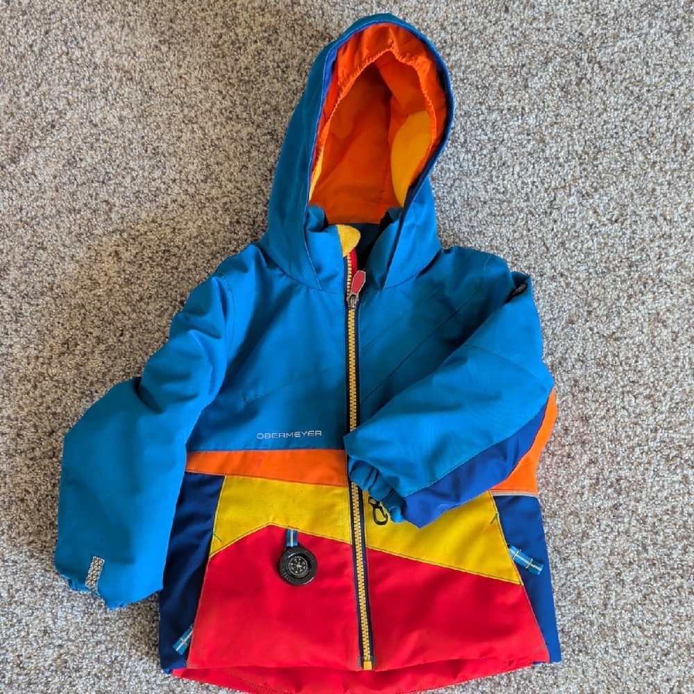 Obermeyer Snowsport Kids' Multicolor Winter Jacket